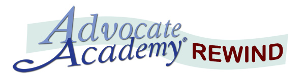 Advocate Academy Rewind